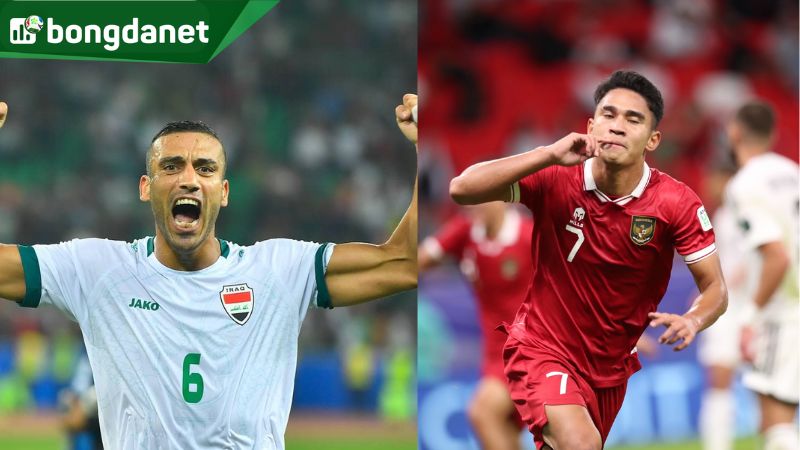 Toàn cảnh trận đấu giữa Iraq vs Indonesia trên sân King Abdullah Sport City
