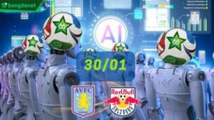 Siêu máy tính dự đoán bóng đá ngày 30/01/2026 tâm điểm Aston Villa gặp Red Bull Salzburg